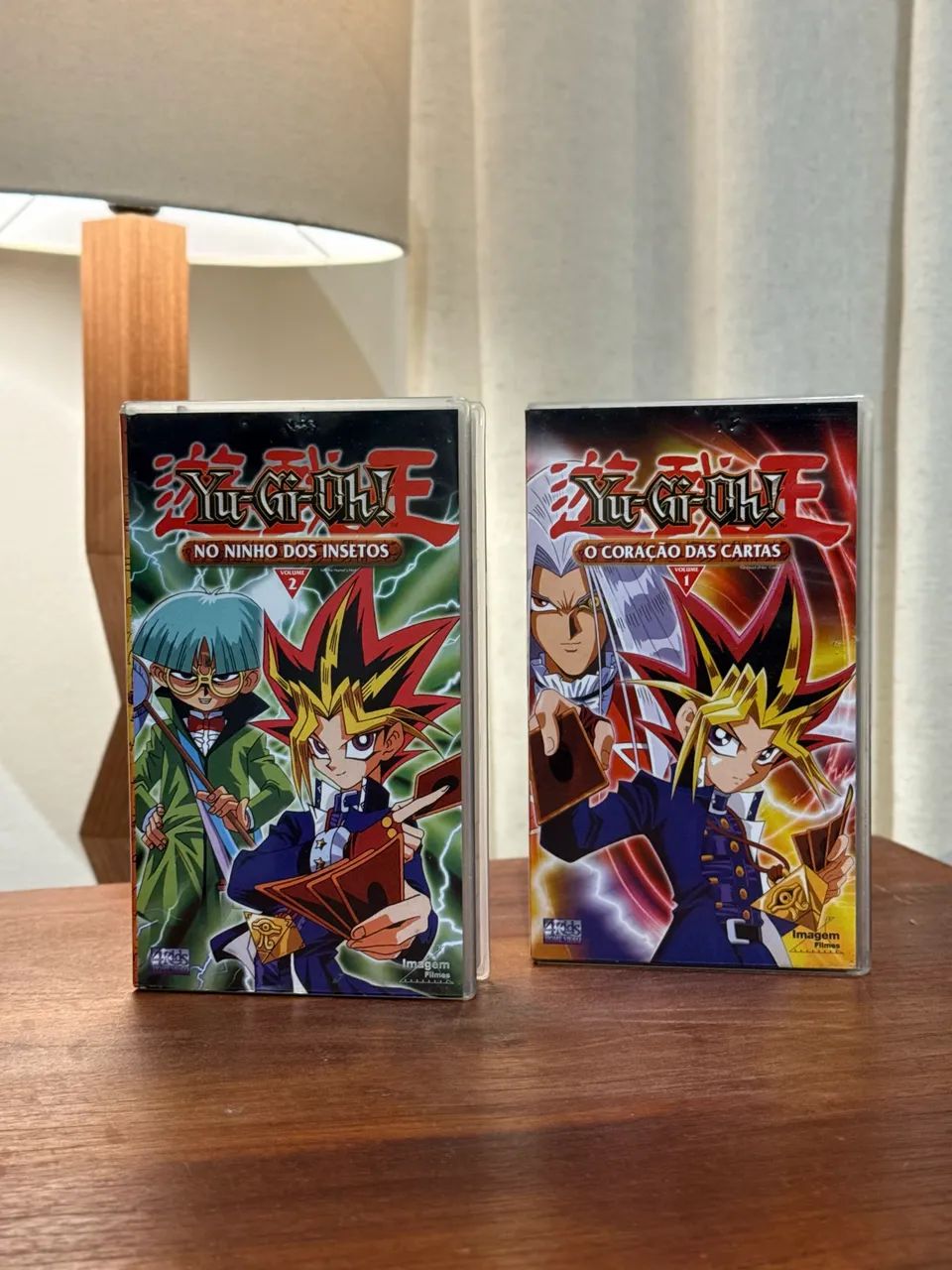 Duas Fitas VHS Yu-Gi-Oh Vol 1 e Vol 2 DUBLADO - DVD, Blu-Ray e