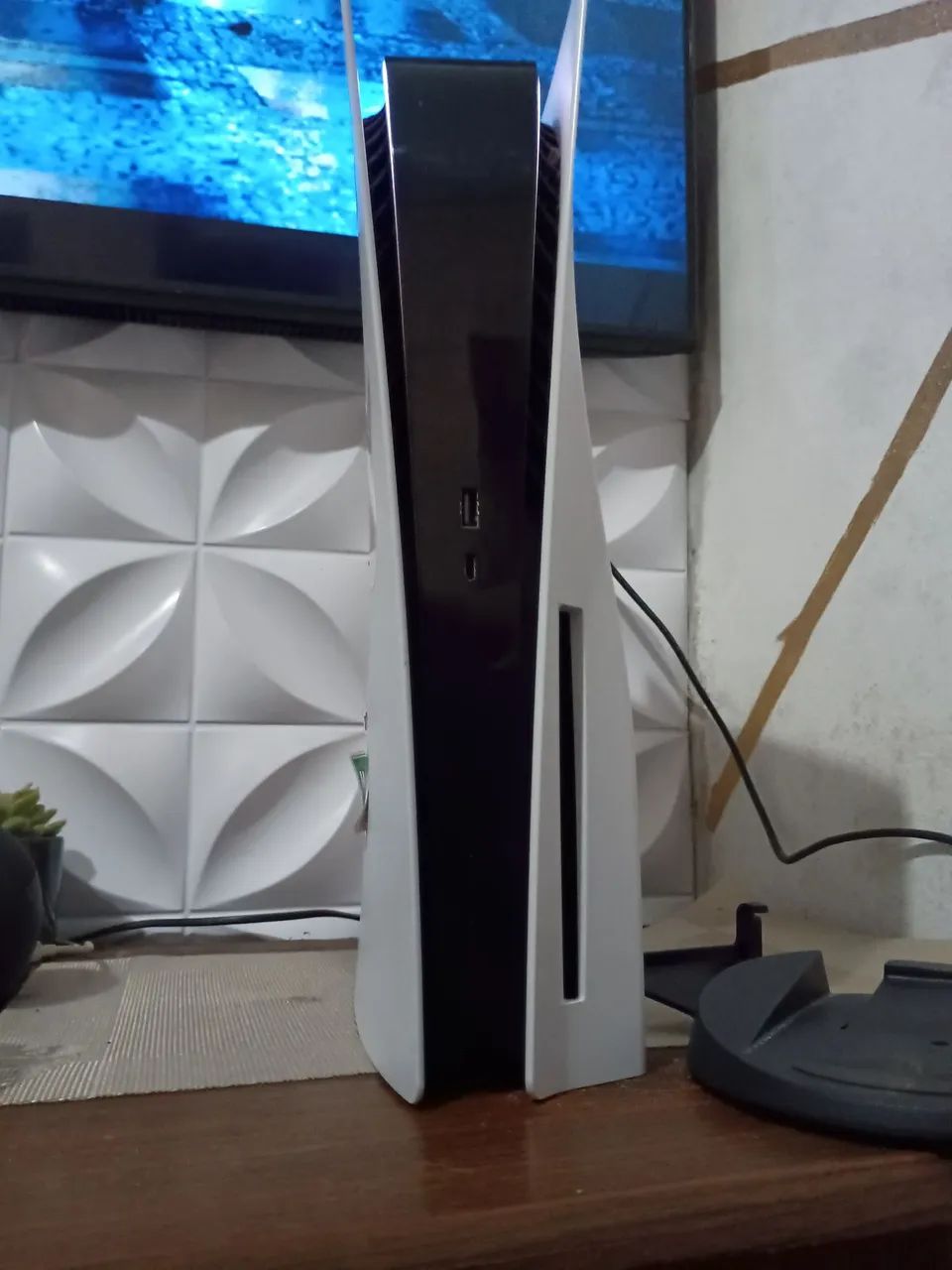 PS5 FAT  2 controle 1 jogo  - Foto 3