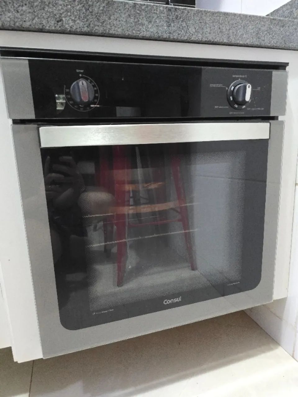 Forno de embutir a gás Consul (ler descrição!)