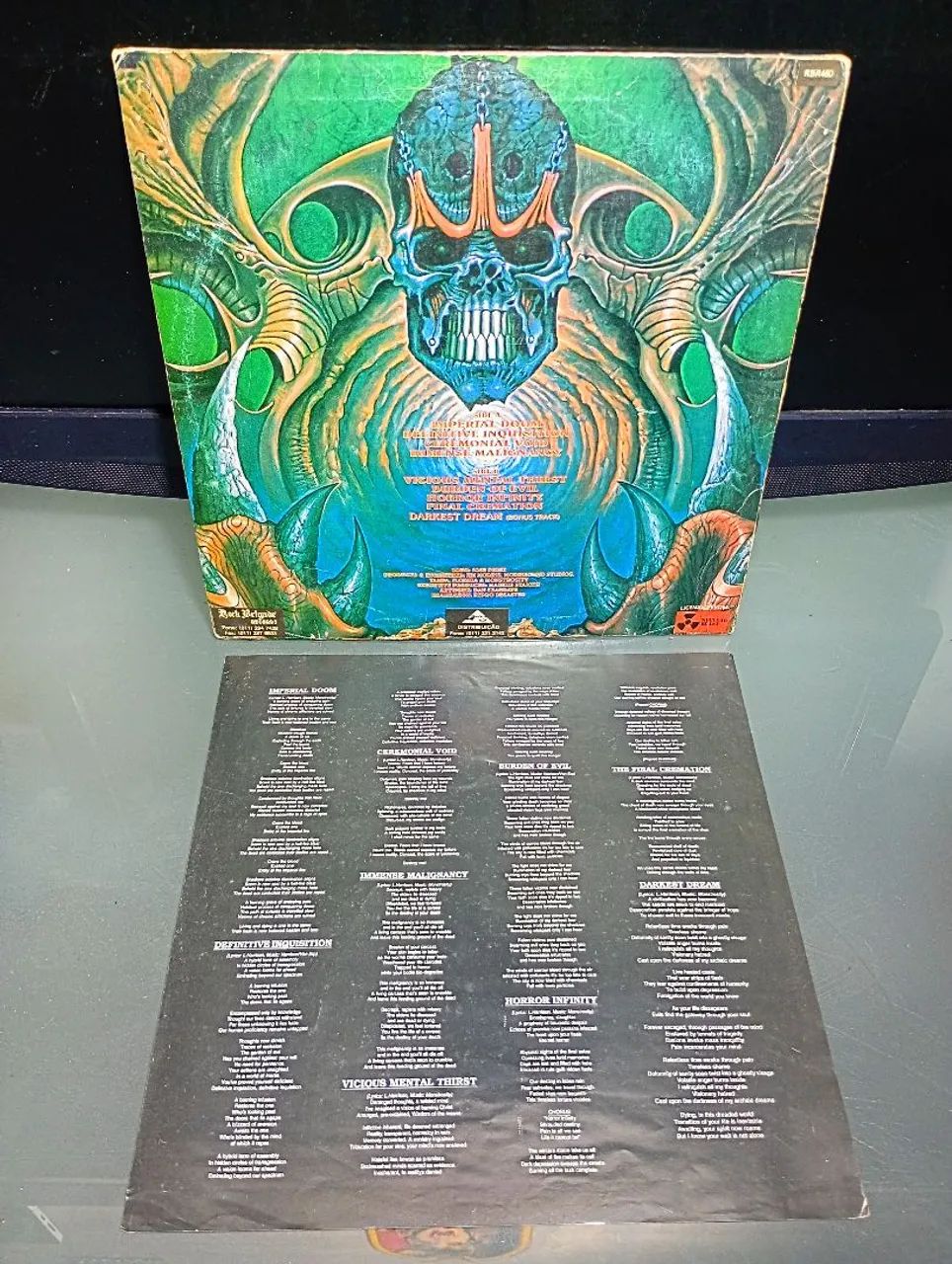 LP MONSTROSITY IMPERIAL DOOM 1993 COM ENCARTE  - Foto 2