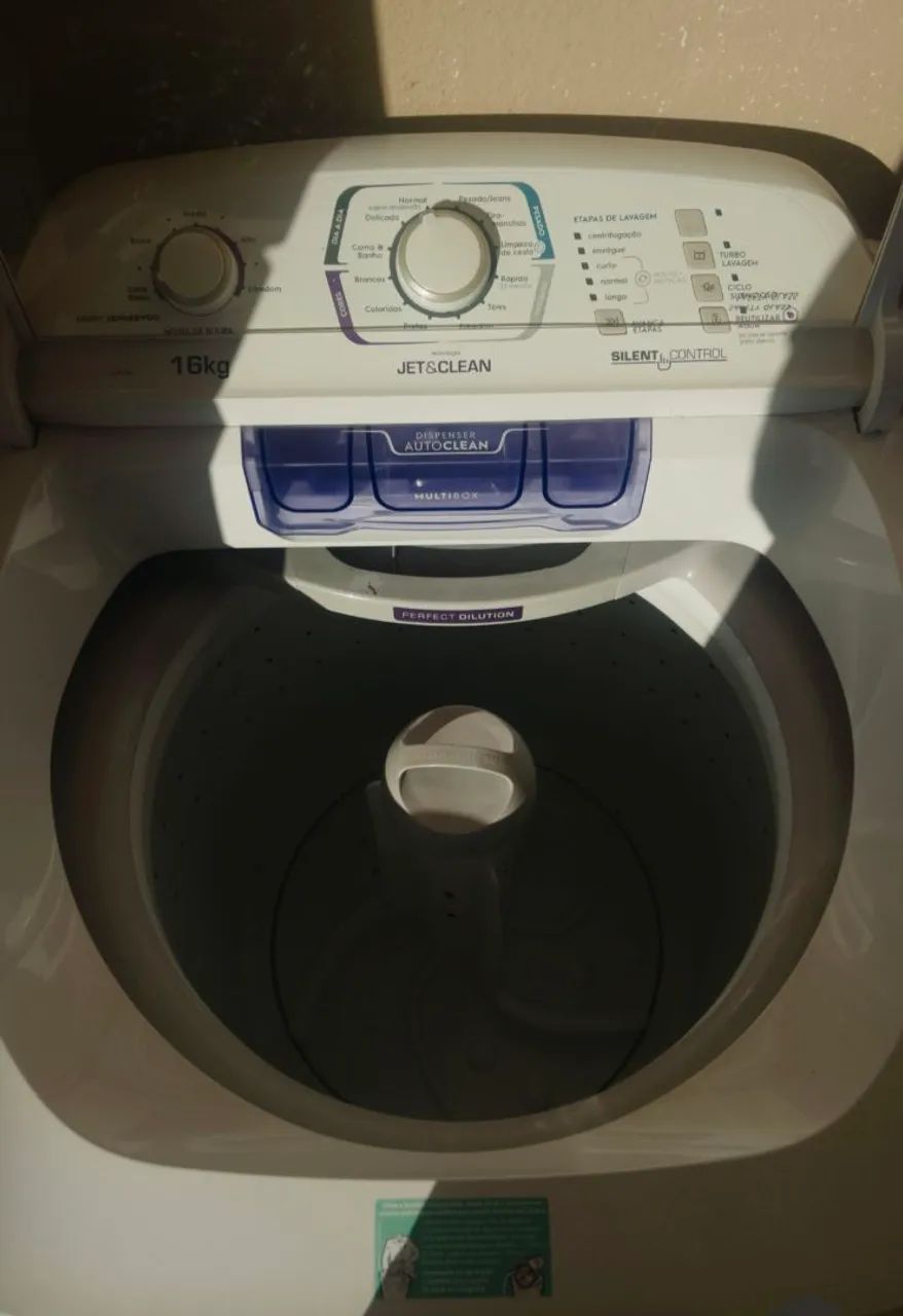 Máquina de Lavar Electrolux 16kg Jet&Clean - Funcionando Perfeitamente - Foto 3