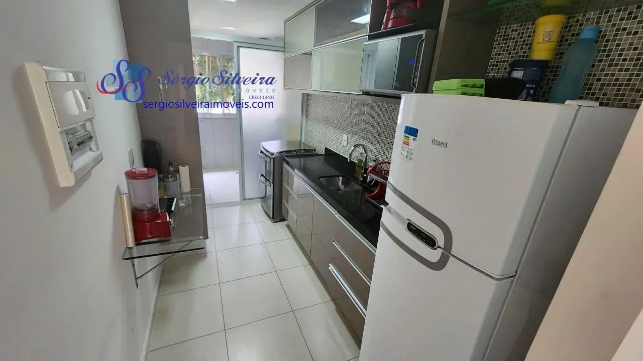 Apartamento térreo e mobiliado no Porto das Dunas com 3 suítes - Foto 4