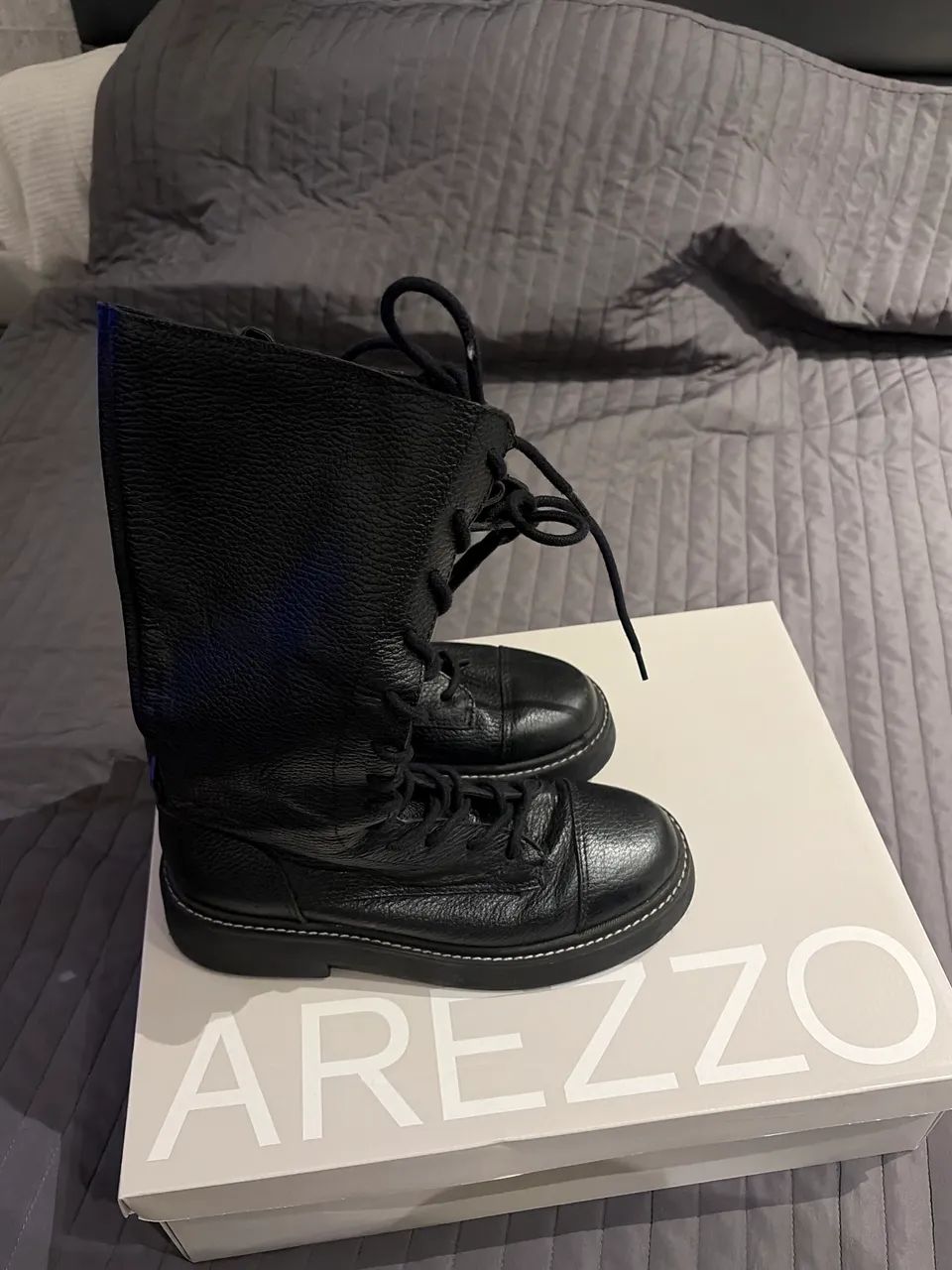 Bota arezzo 36 couro