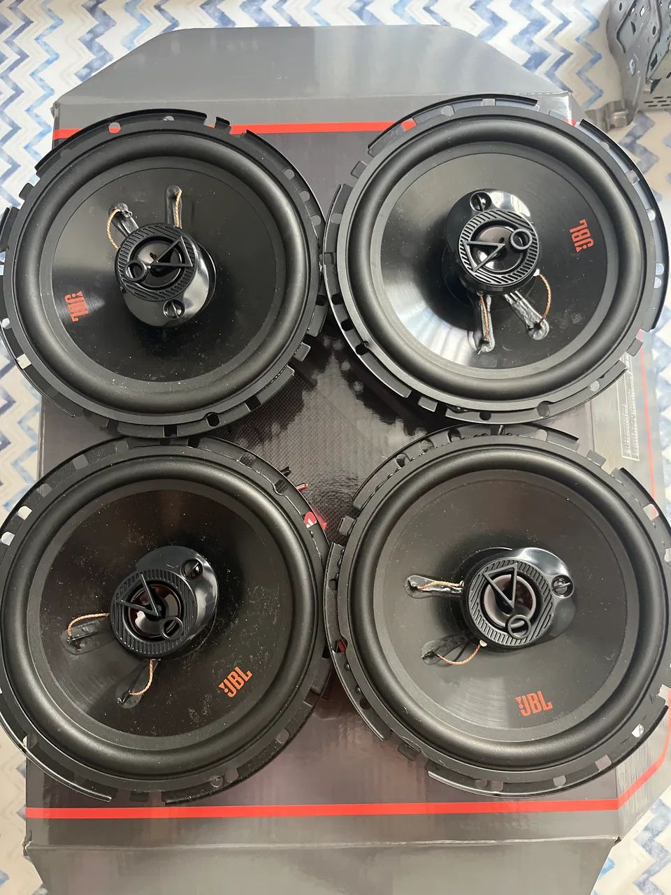 Kit dois par  triaxial JBL flex 4