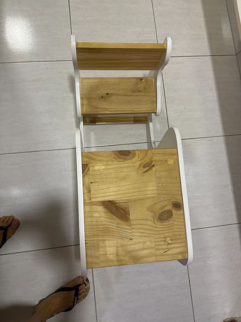 Torre de aprendizagem e mesa de refeições  - Foto 3