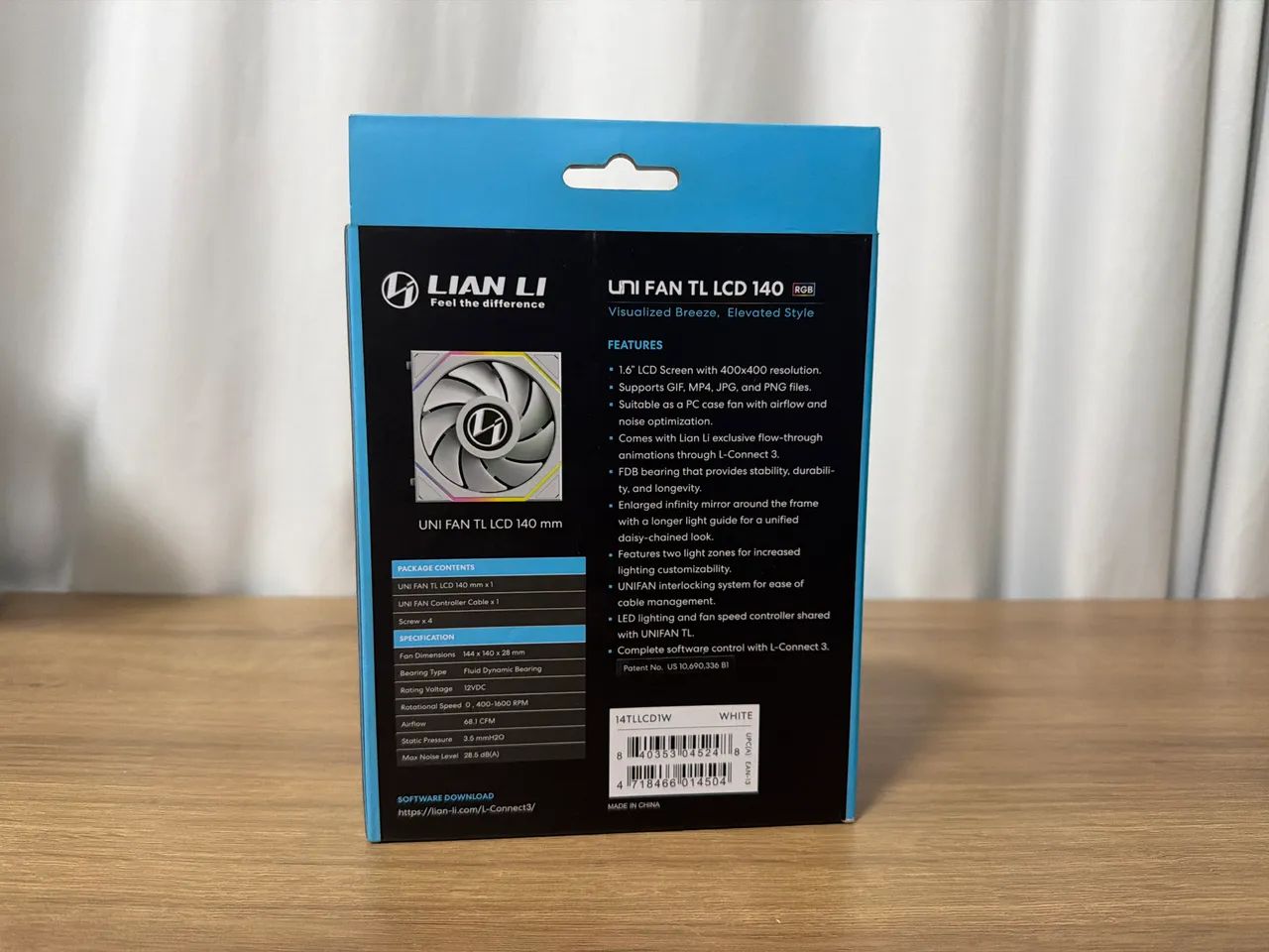 Uni fan tl lcd 140mm Lian li  - Foto 2