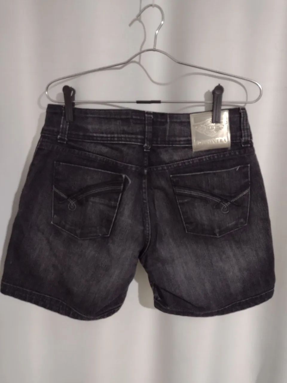 Short jeans preto número 44 - Foto 2