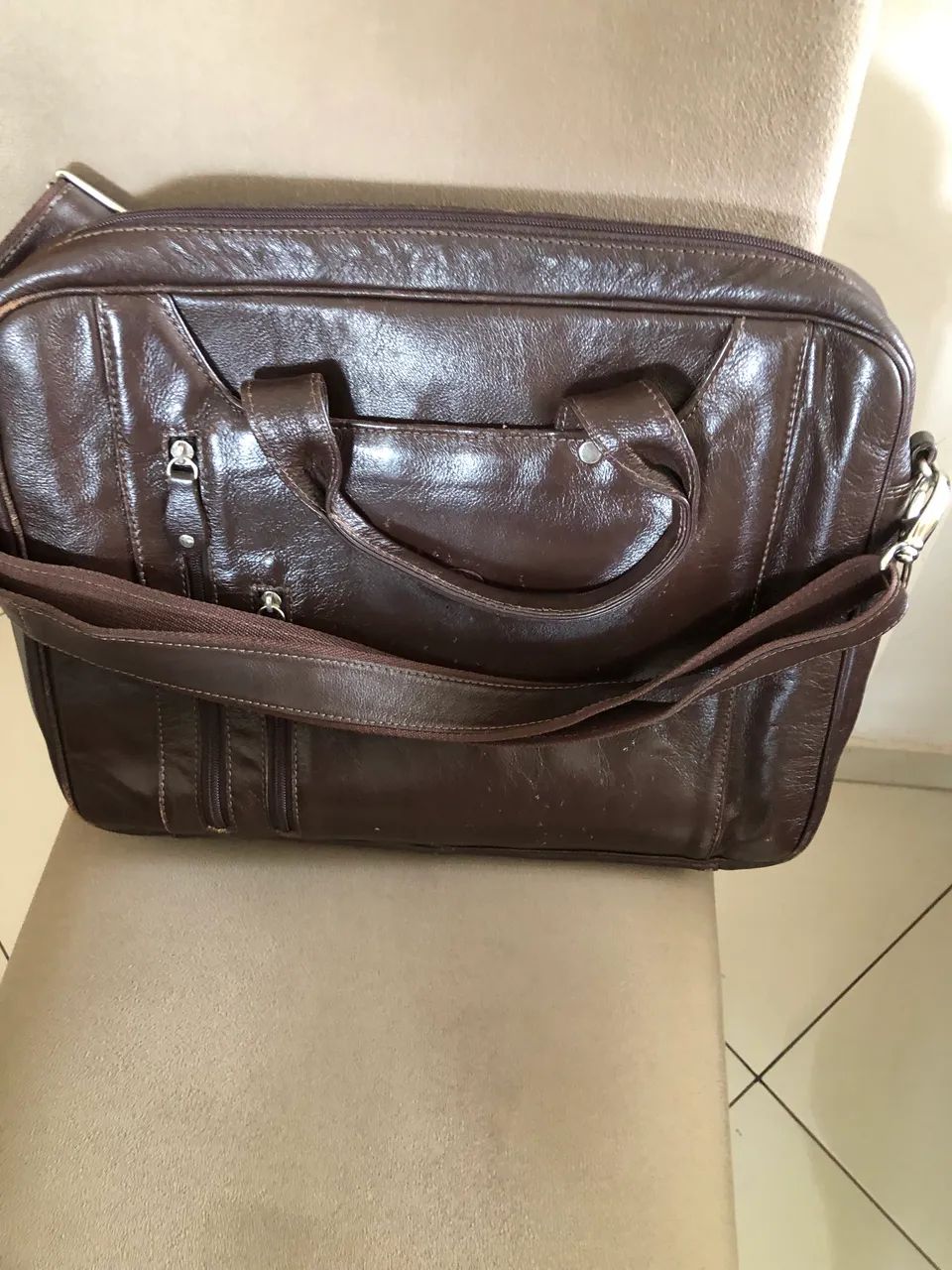 Bolsa de couro.. - Foto 4