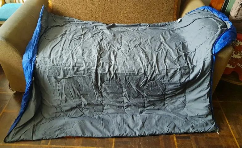 Saco de Dormir para Camping - Adulto - NTK (Modelo Freedom) - 2 m - Usado - Bom Estado - Foto 5