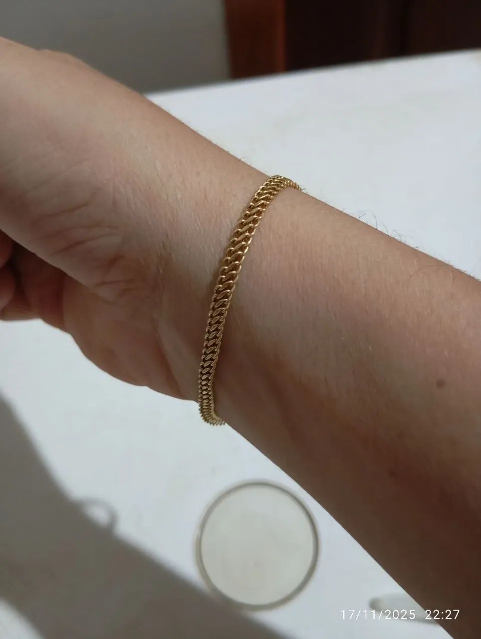 Pulseira de ouro 18k - Foto 2