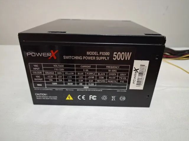 Fonte PowerX 500W (PX500)