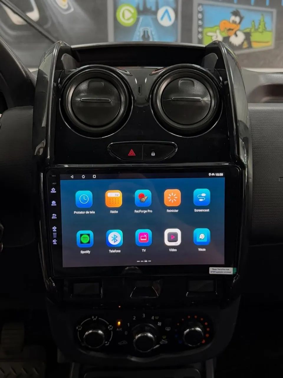 Multimídia Android Renault Duster e Oroch  - Foto 4