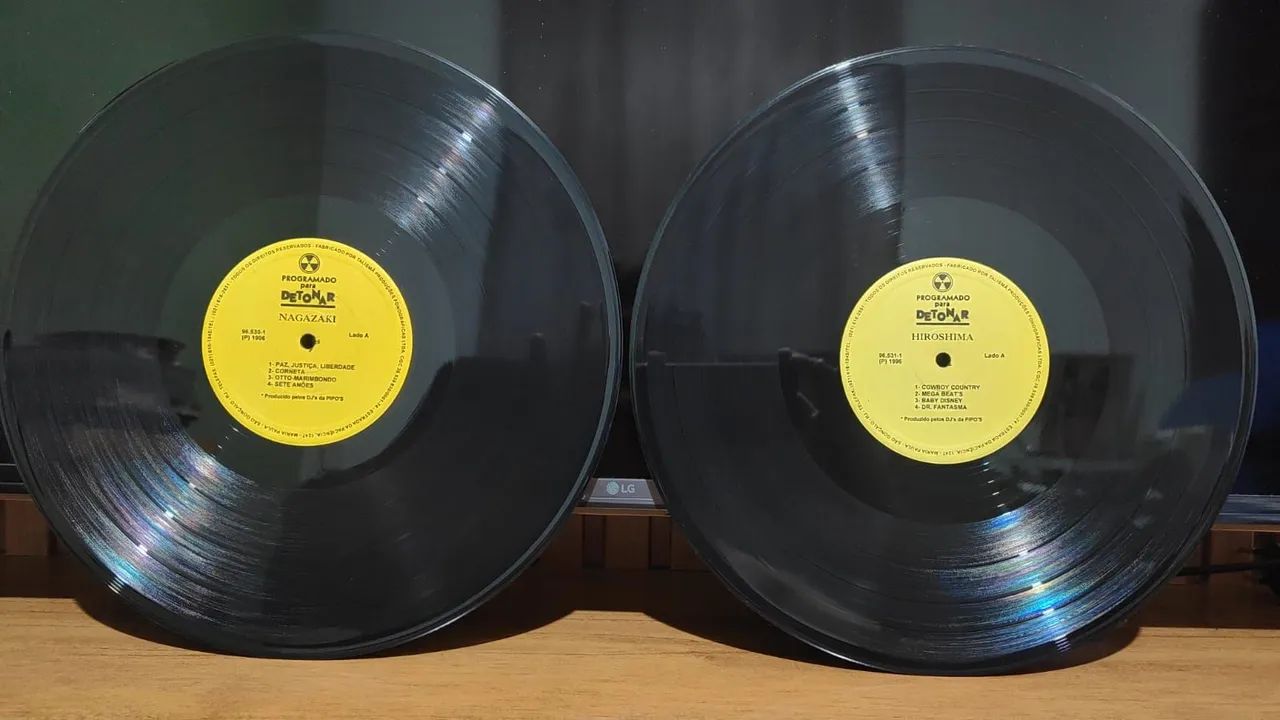 LP PIPO'S APRESENTA PROGRAMADO PARA DETONAR ( 1996 ) ALBÚM DUPLO - VG +++ - Foto 4