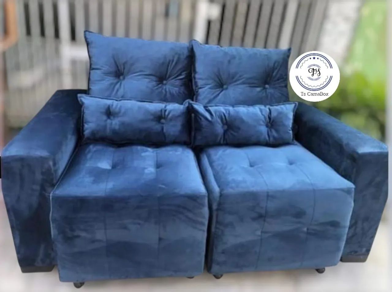 SOFÁ RETRÁTIL PREÇOS DE FABRICA  - Foto 2