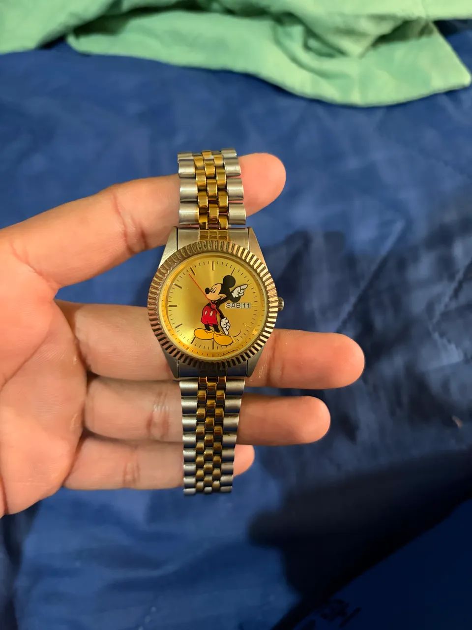 Relógio Mickey Mouse Para Homem, Design Clássico E Elegante - Foto 5