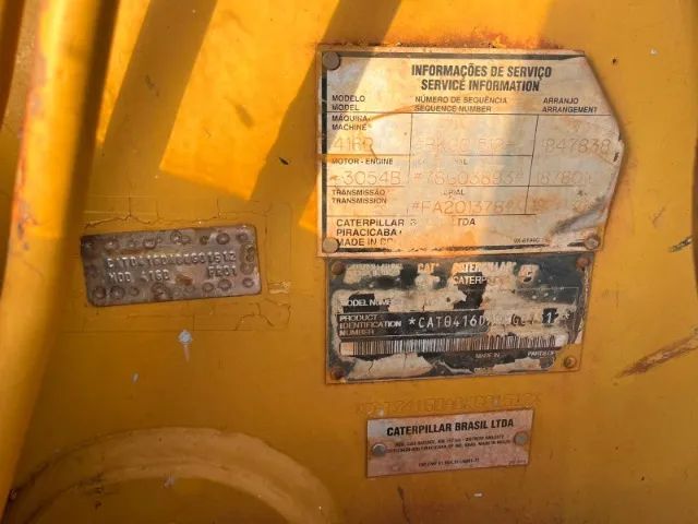 Retro Escavadeira Caterpillar 416d - Foto 4