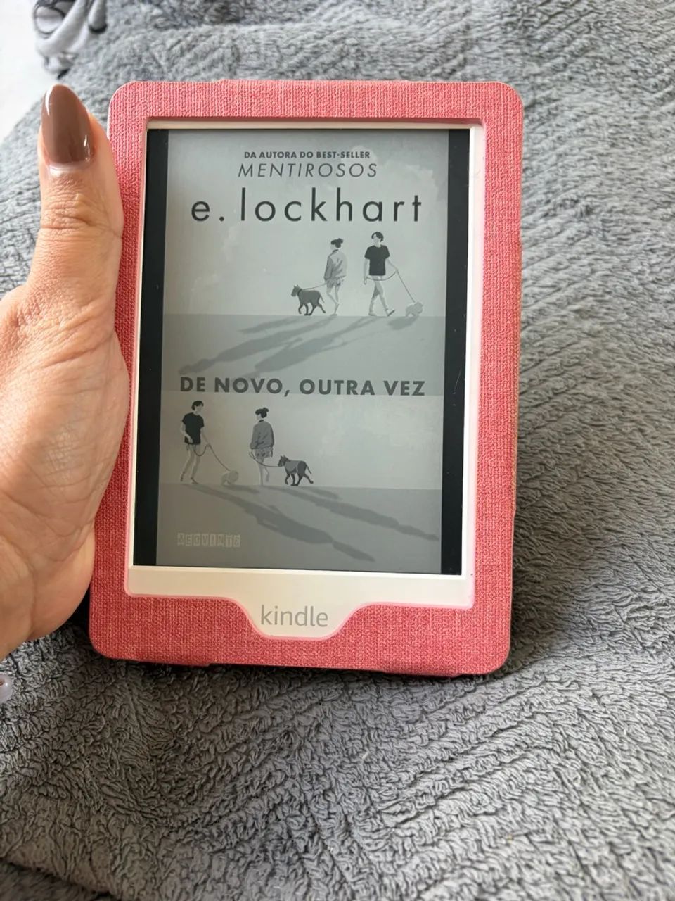 Kindle 10° Geração Branco - Acompanha cabo original, caixa e capa. - Foto 2