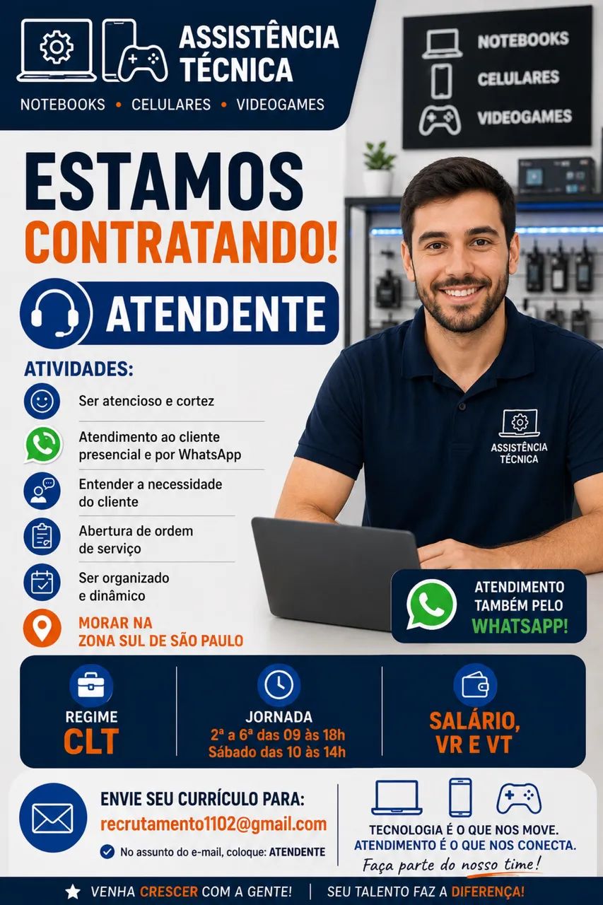 Atendimento/ experiência do cliente 