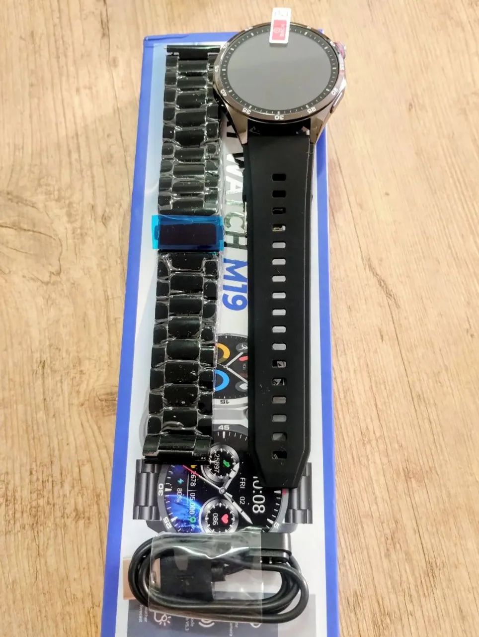 Smartwatch com 2 pulseiras R$150,00 - Foto 5