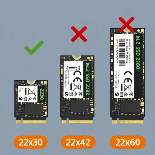 Adaptador M.2 SSD 2230 para 2280 - Foto 3