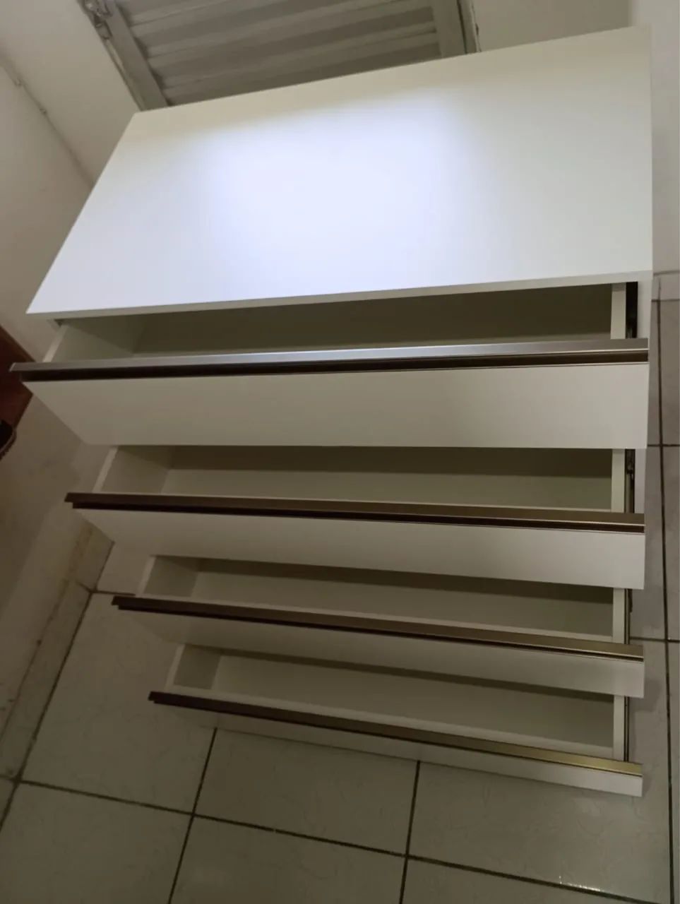 Cômoda MDF branca  - Foto 5