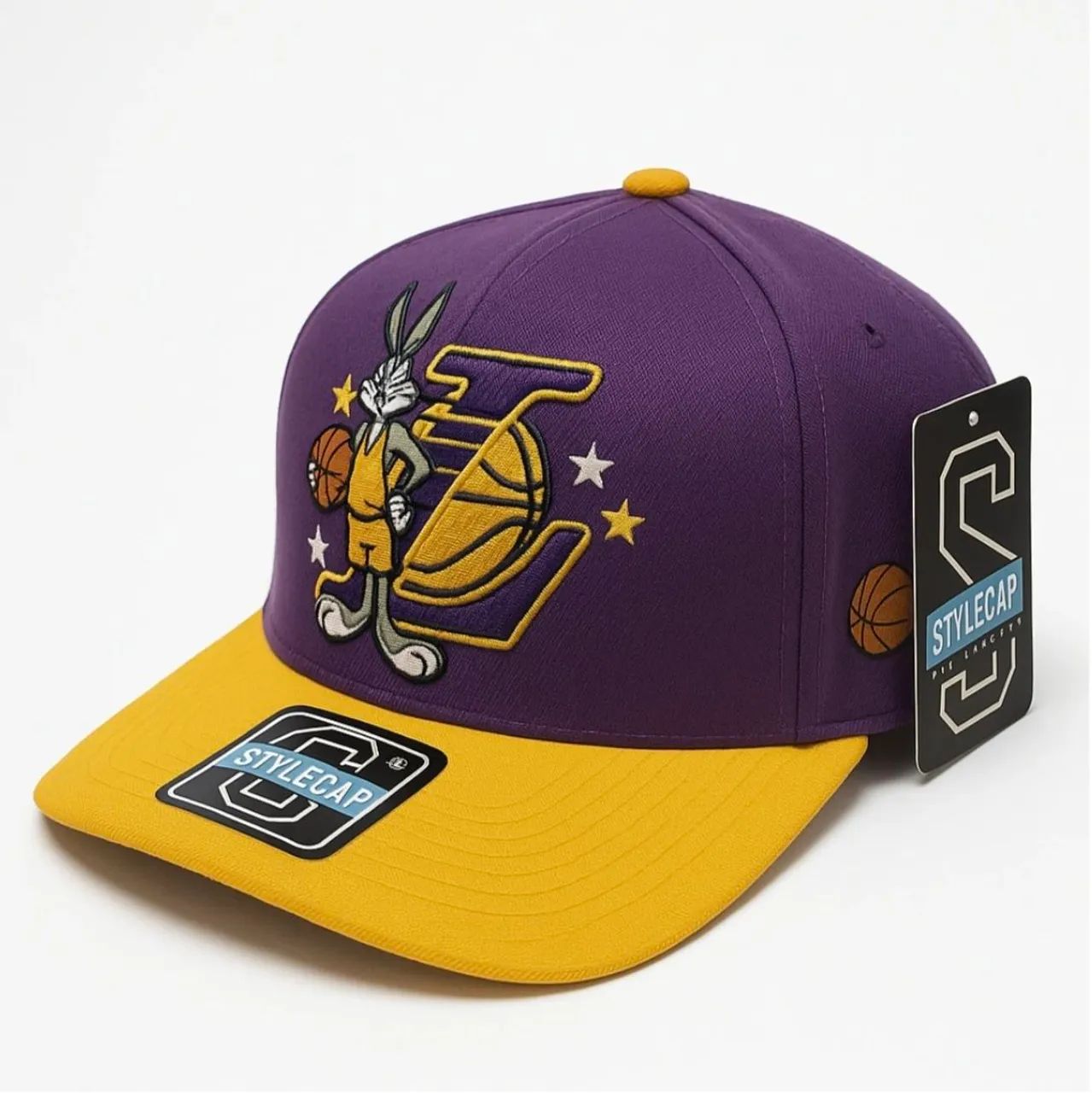 Boné Aba curva Looney Tunes Bulls Lakes com regulagem  - Foto 2