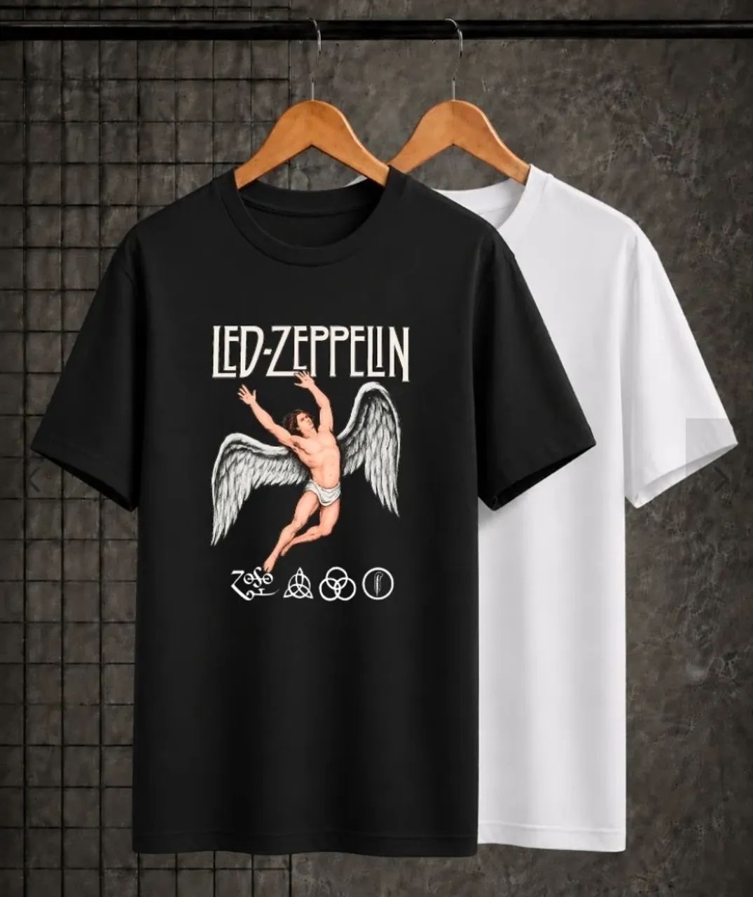 Camisas de banda tamanho M