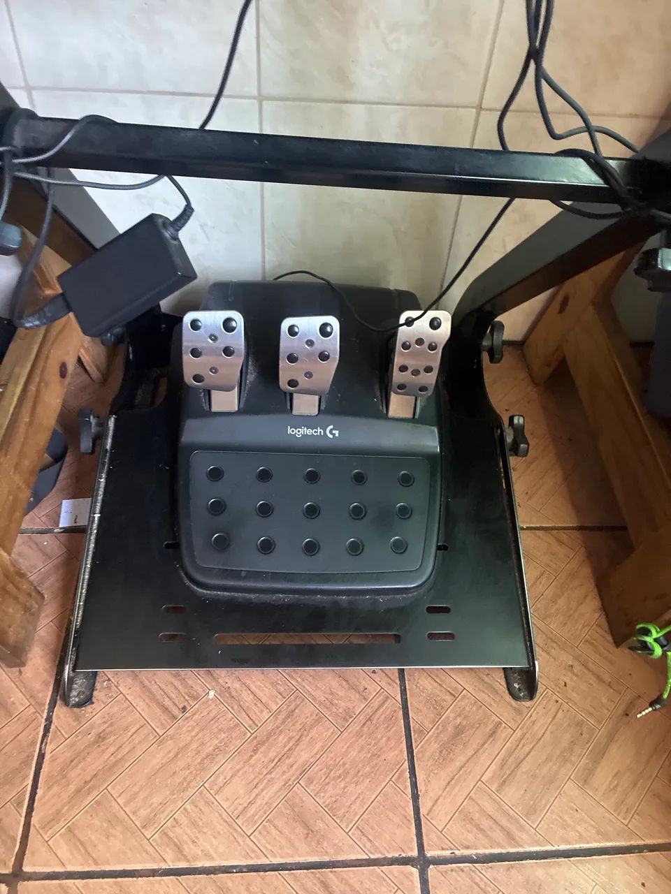 Volante g920 + suporte + cambio + aro - Foto 2