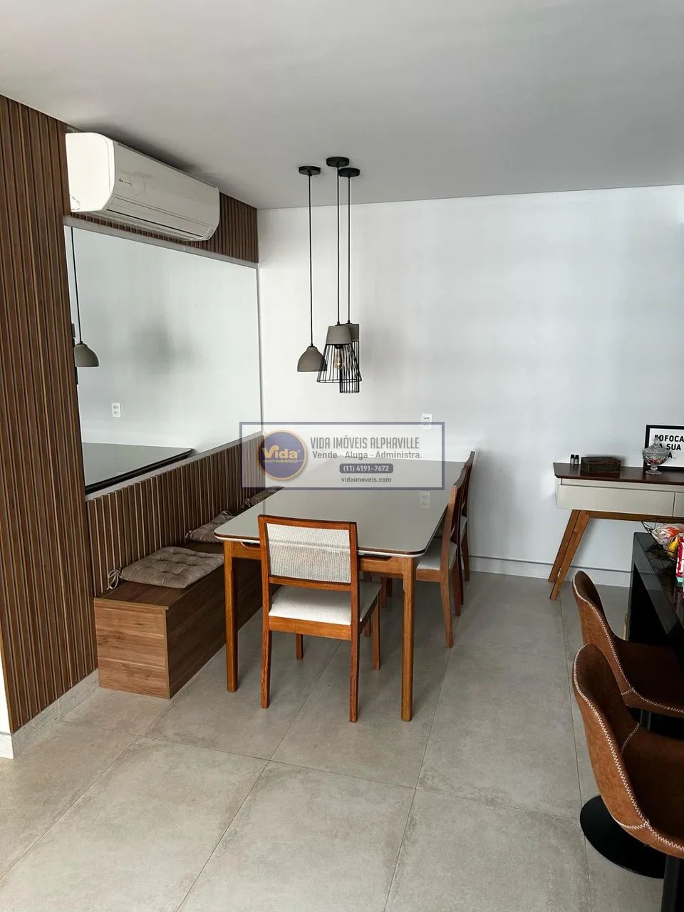 Aluguel: Apartamento mobiliado em Alphaville - 2 Suítes - Foto 3