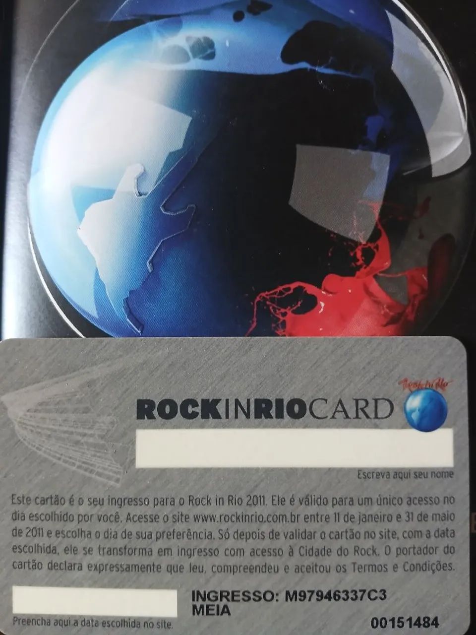 Ingresso rock in rio 2011 - Foto 4