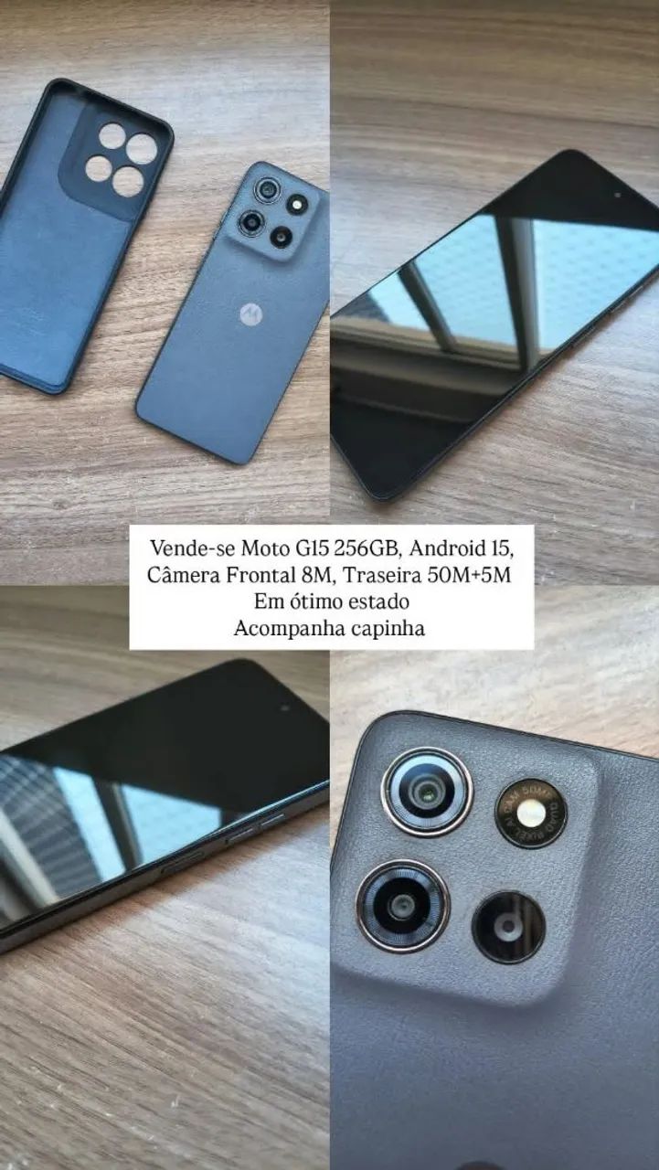 Celular Moto G15 256GB