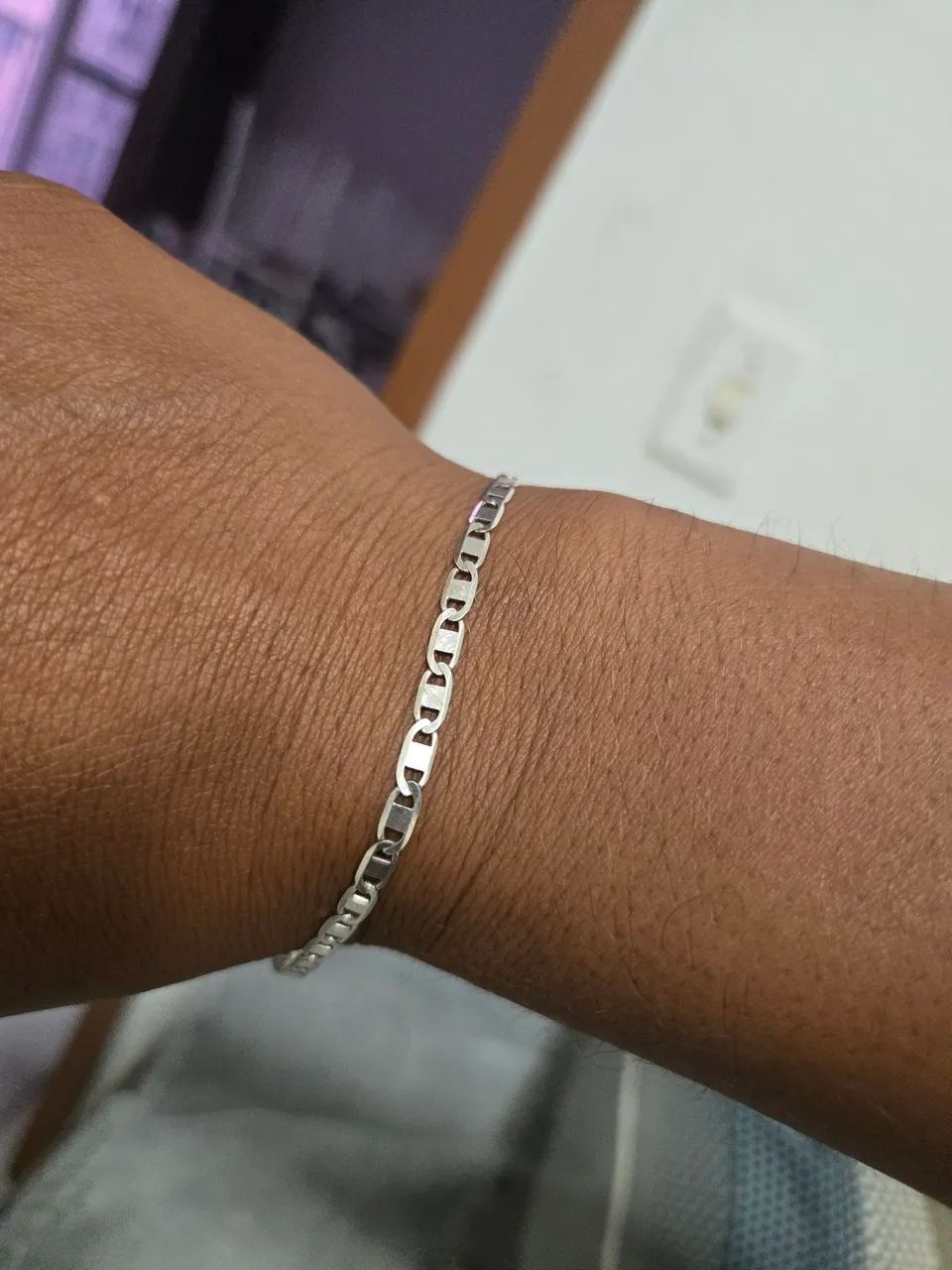 Pulseira de prata 925 - Foto 2