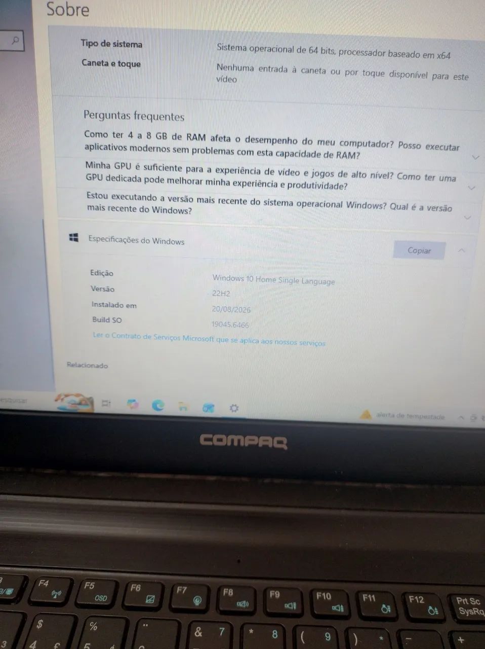 NOTBOOK COMPAQ - Foto 4