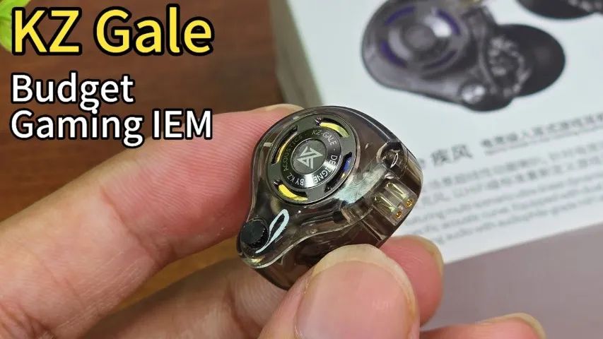 Fone de Ouvido KZ GALE COM MICROFONE - Foto 2