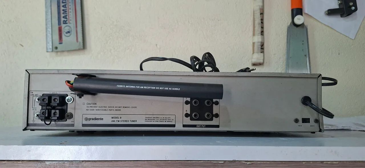 Tuner Gradiente Model 9 100% revisado - Foto 2