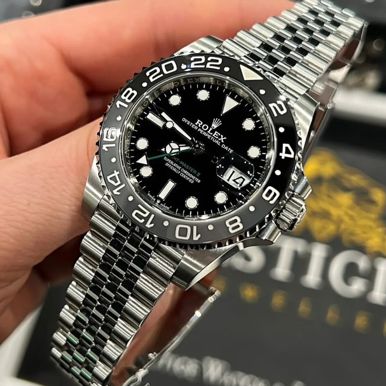 Relógio Rolex gmt master Bruce Wayne automático premium - Foto 2