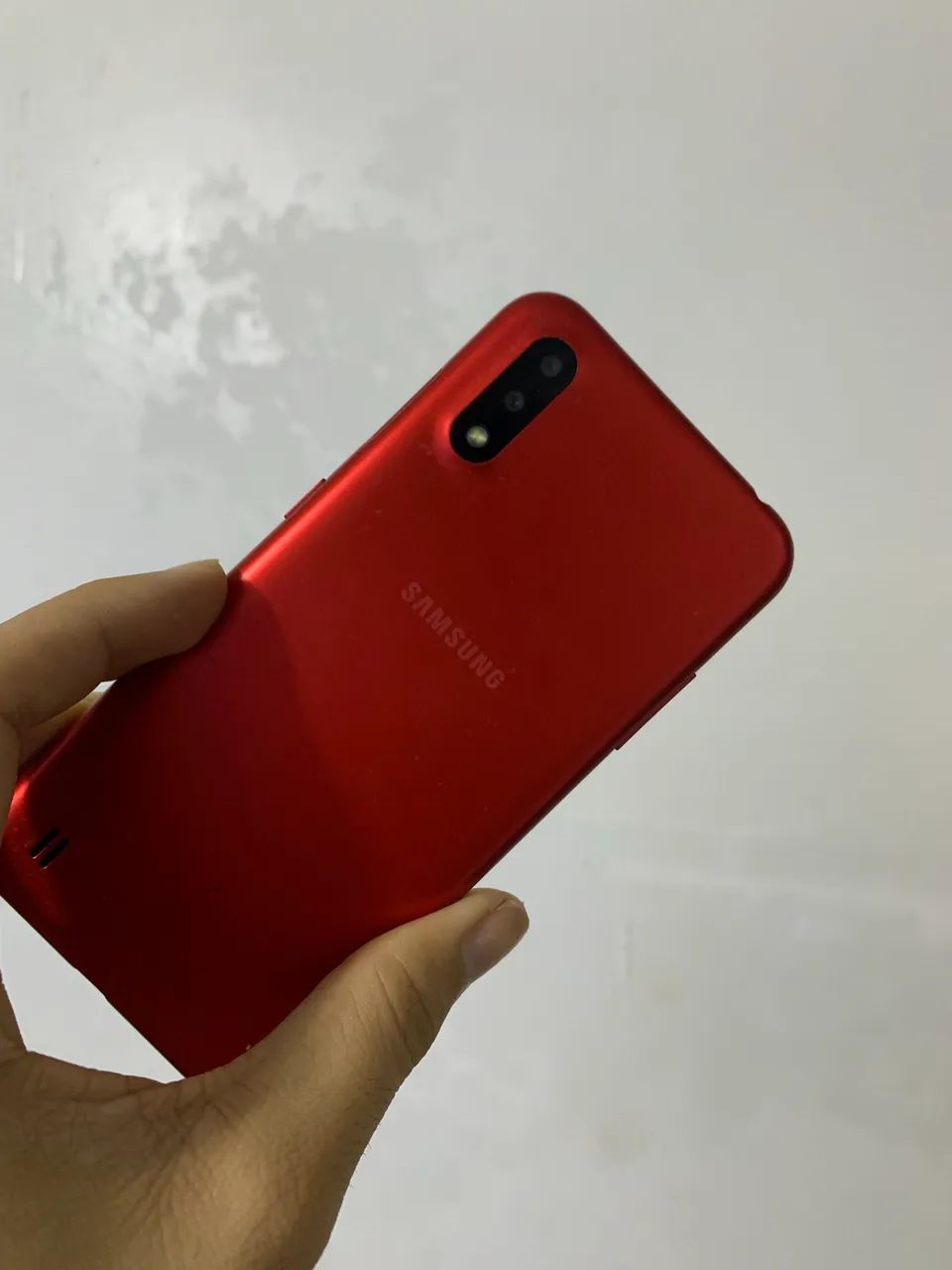 Samsung Galaxy A01 32GB - Muito Conservado - Vermelho