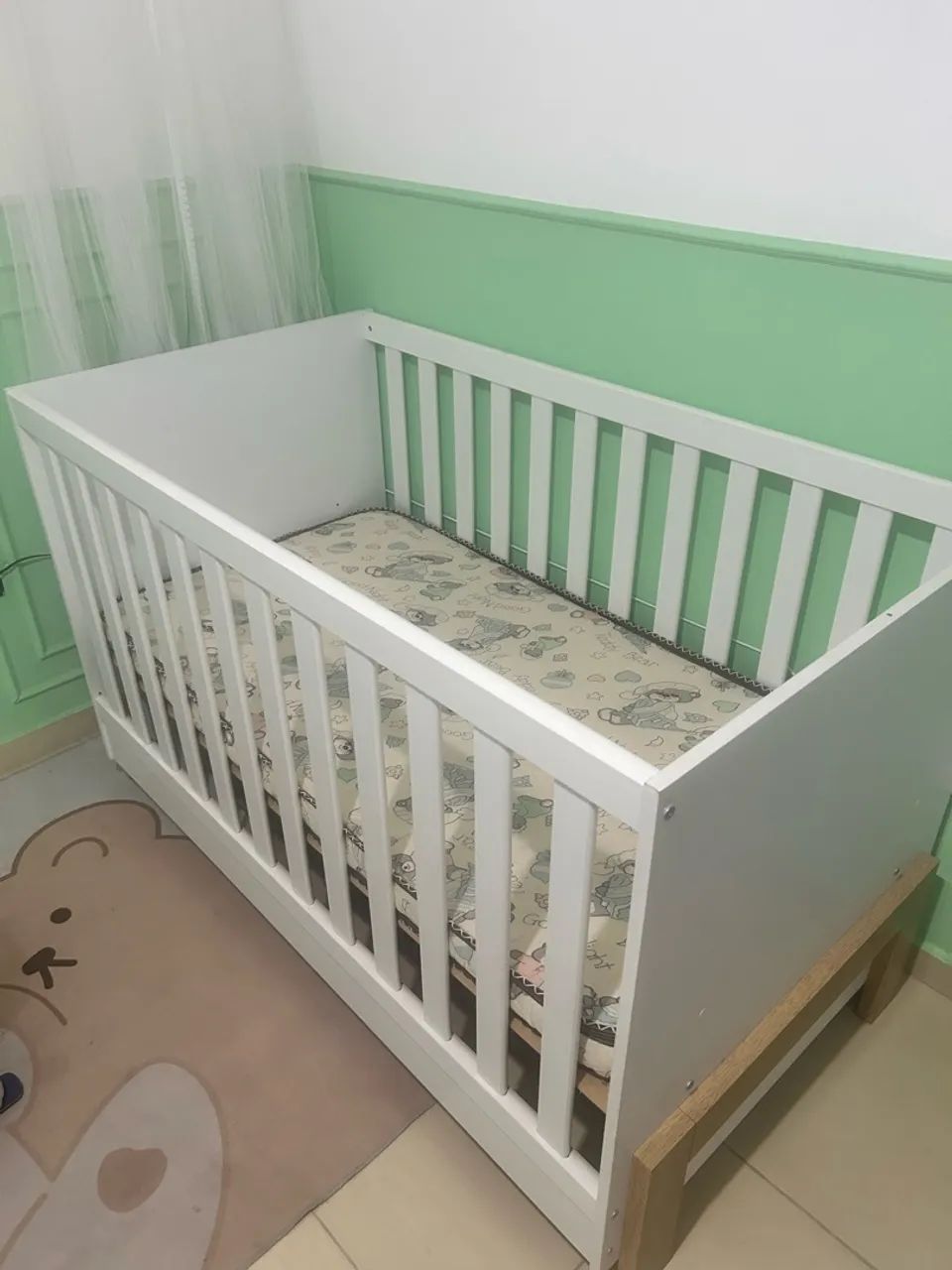 Vendo Berço que vira mini cama