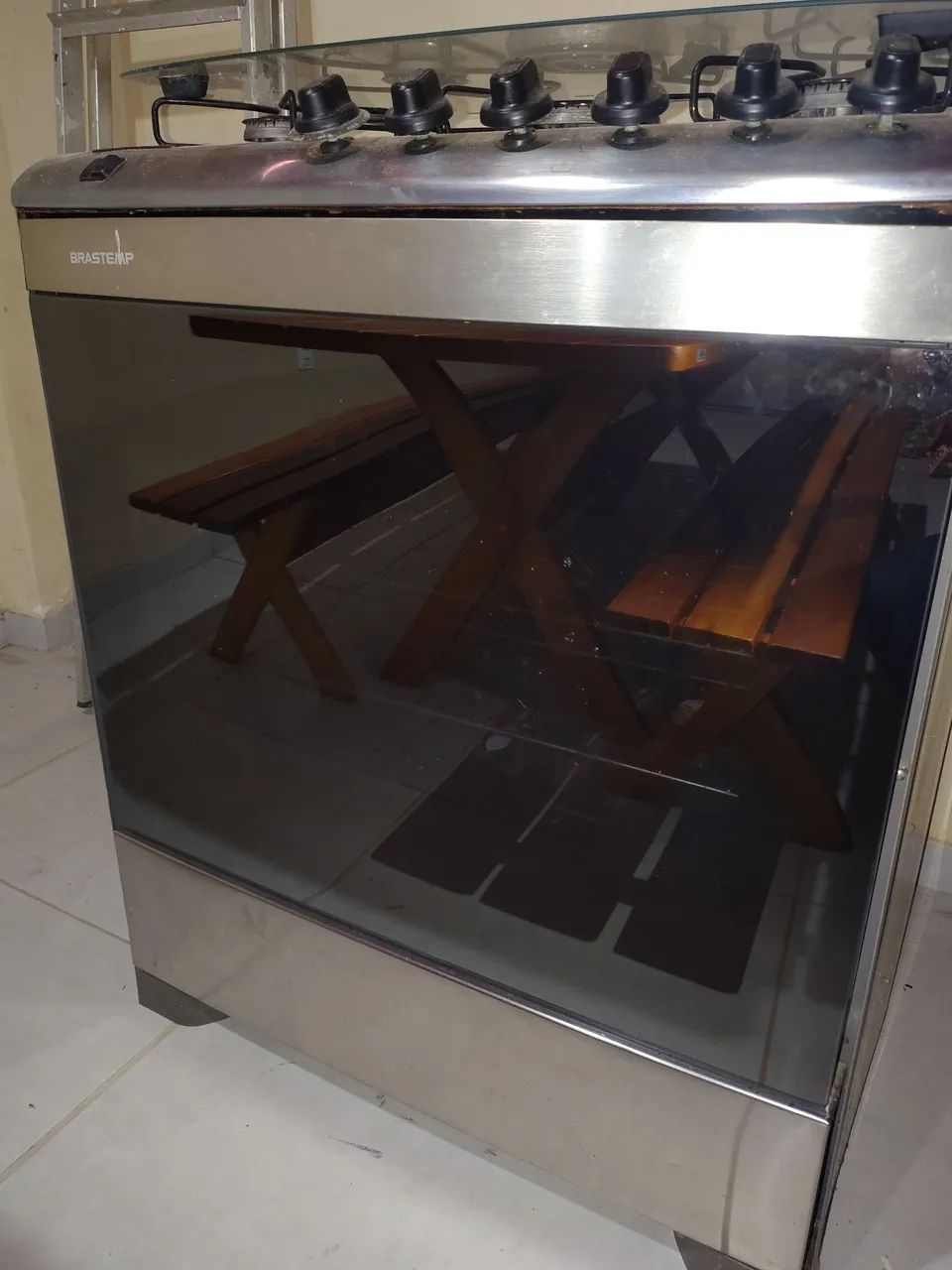 Fogão inox