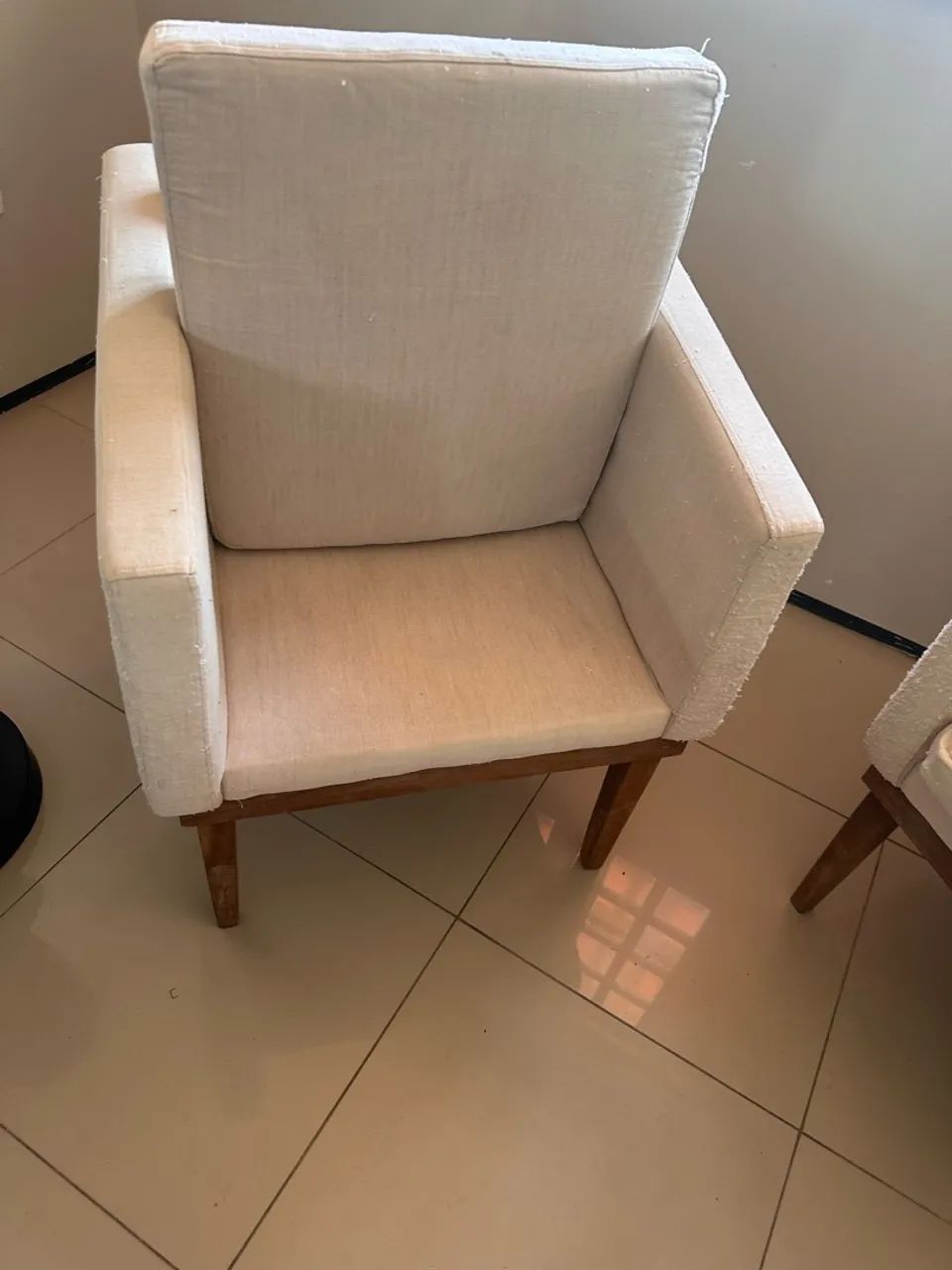 2 cadeiras para sala ou escritório  - Foto 3