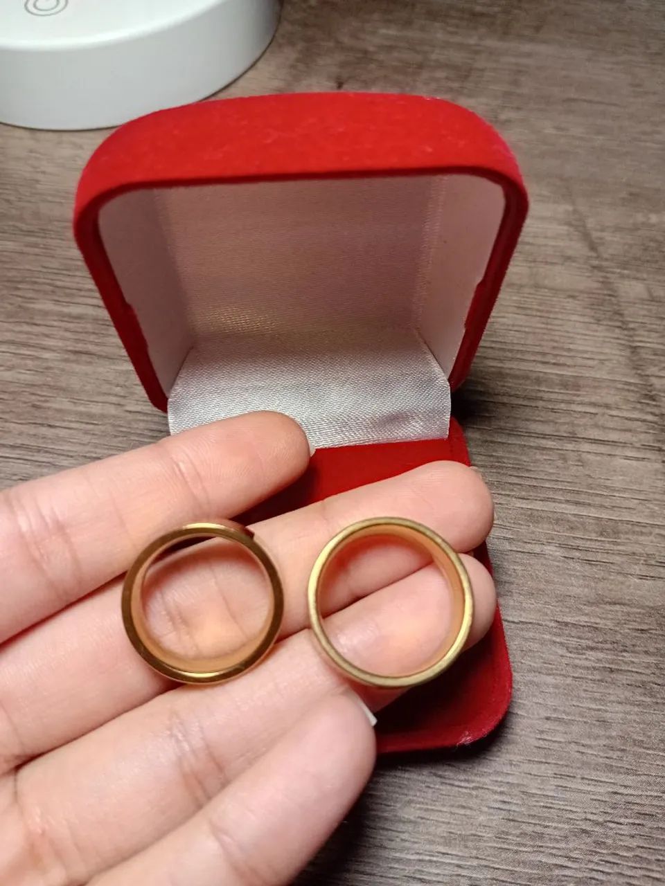 Aliança dourada - Foto 2