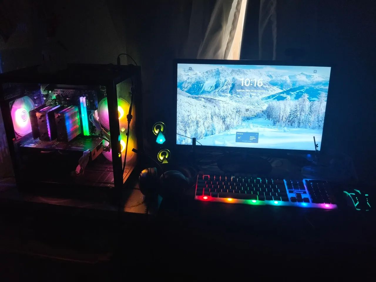 Pc completo, com cadeira gamer - Foto 5