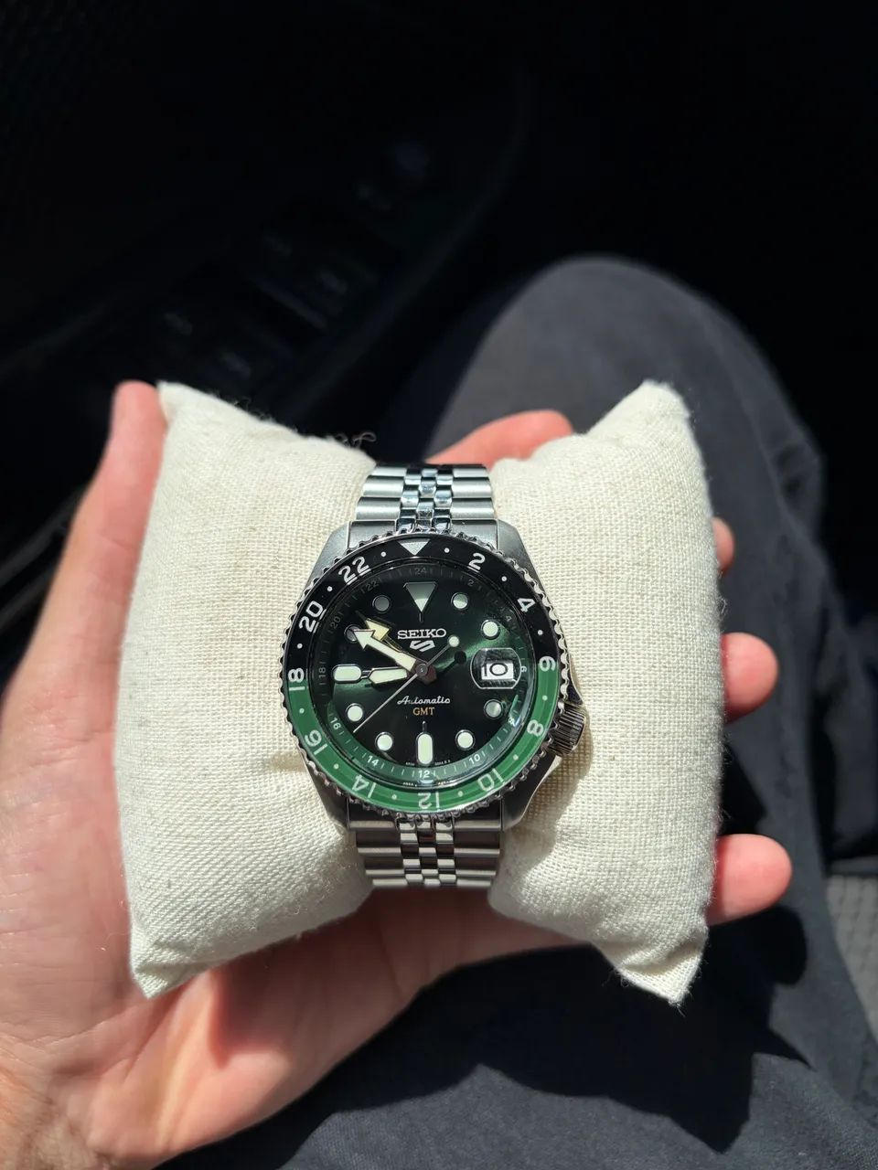 Relógio Seiko GMT ?Sprite? - Foto 3