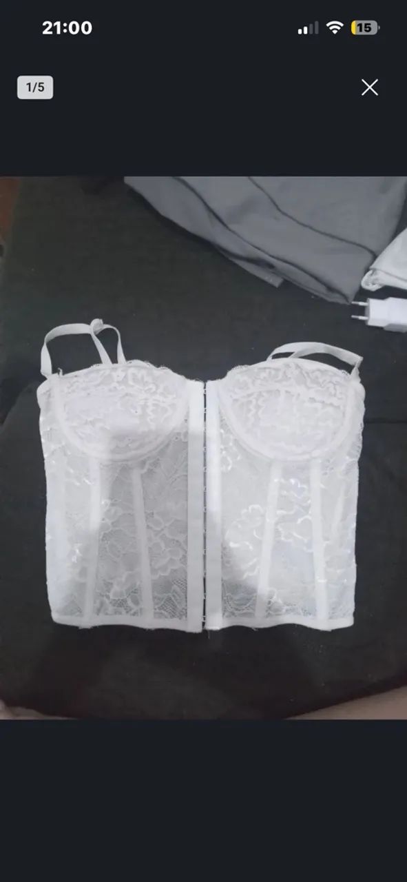 Corset Branco - Foto 2