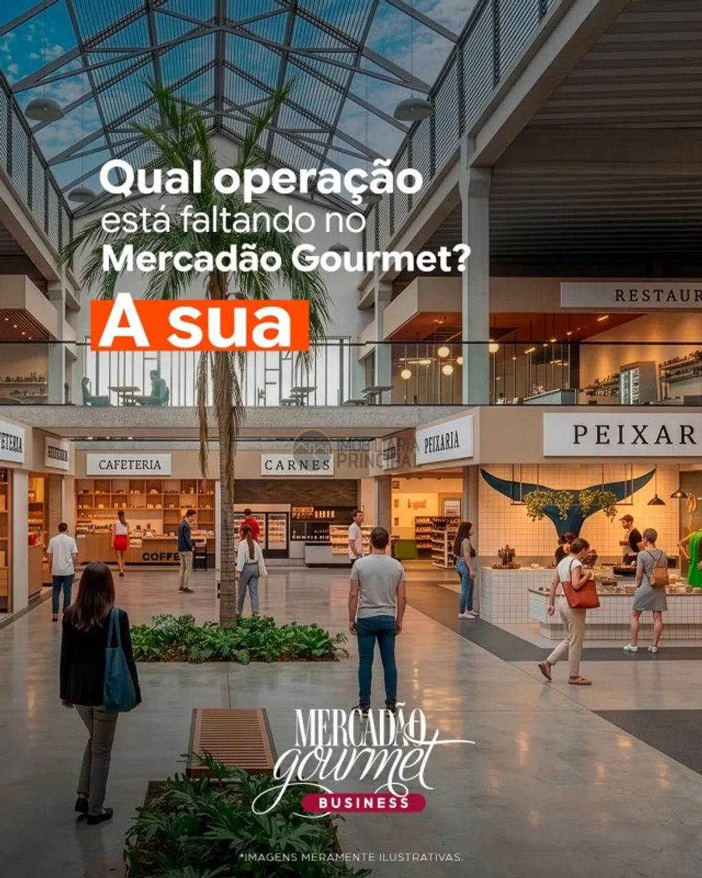 MERCADÃO GOURMET - BOX DE 24 A 72M² - Foto 2