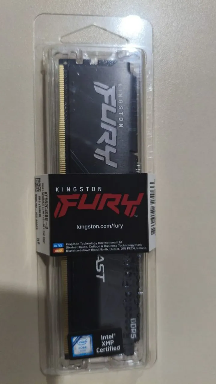 32gb (2x16) Memória Ram DDR5 Samsung 5600Mhz + Dissipadores RGB