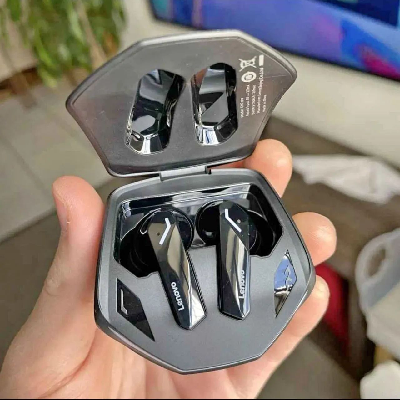 Fone bluetooth Lenovo GM2 PRO - sofisticação 