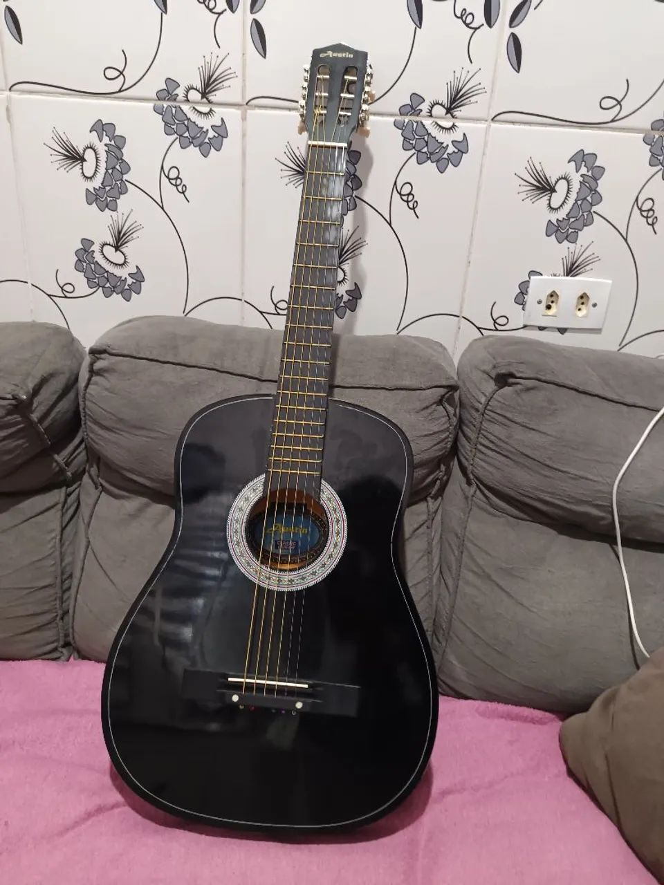 Violão Austin com capa