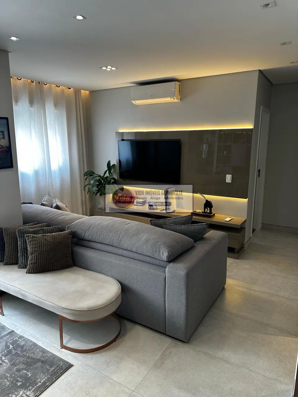 Aluguel: Apartamento mobiliado em Alphaville - 2 Suítes - Foto 4