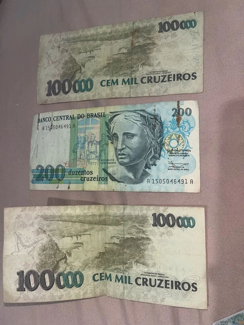 NOTAS ANTIGAS CRUZEIROS - Foto 3